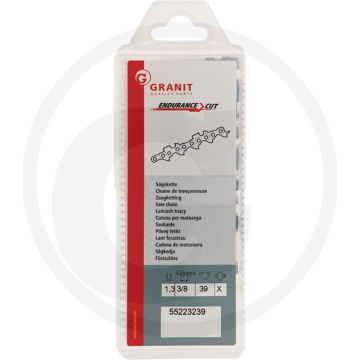 Endurance cut zaagketting ronde zaagtand - 3/8' lopro steek, 1,3mm dikte, 39 aandrijfschakels