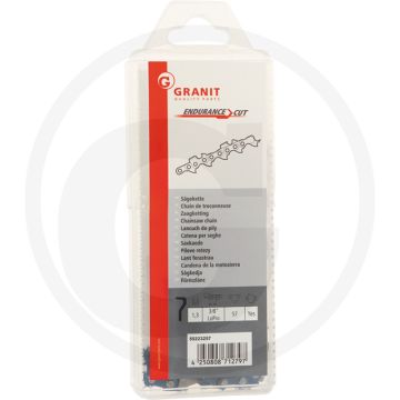 Endurance cut zaagketting ronde zaagtand - 3/8' lopro steek, 1,3mm dikte, 57 schakels