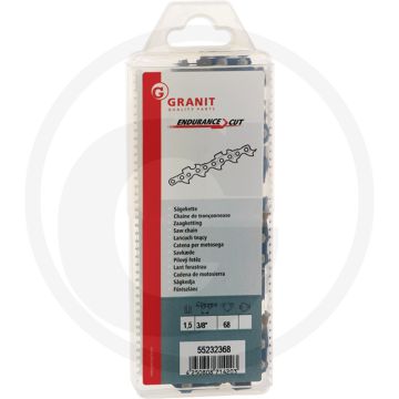 Endurance cut zaagketting haakse zaagtand - steek 3/8' 1,5mm 68 schakels