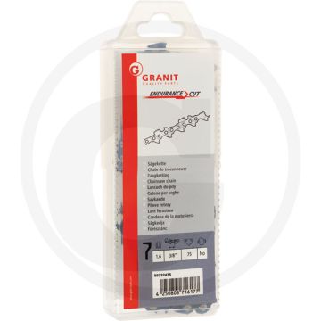 Endurance cut zaagketting haakse zaagtand - steek 3/8' 1,6mm 75 aandrijfschakels