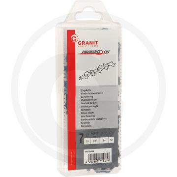 Endurance cut zaagketting haakse zaagtand - 3/8' steek, 1,6mm dikte, 84 schakels