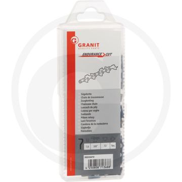 Endurance cut zaagketting ronde zaagtand - 3/8' steek, 72 aandrijfschakels