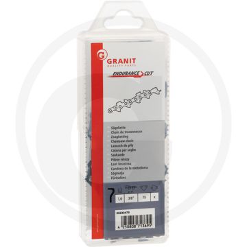 Endurance cut zaagketting ronde zaagtand - 3/8' steek, 1,6mm dikte, 75 aandrijfschakels