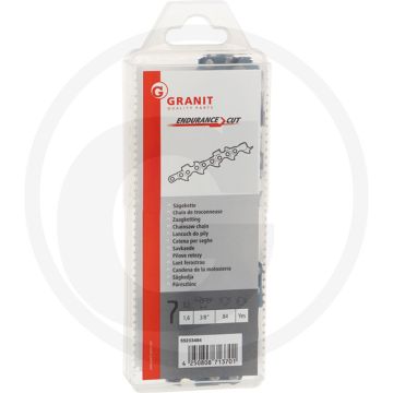 Endurance cut zaagketting ronde zaagtand - 3/8' steek, 84 aandrijfschakels, veiligheidsaandrijfschakel