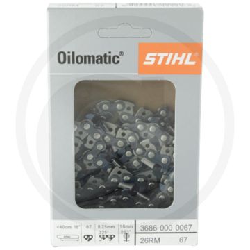 Stihl zaagketting ronde zaagtand .325' 1,6mm 67 schakels 26rm
