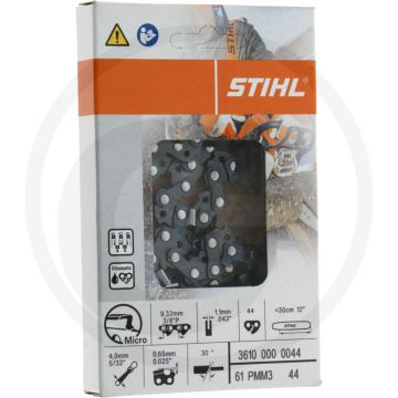 Stihl zaagketting ronde zaagtand - 3/8' lopro, 44 aandrijfschakels, veiligheidsaandrijfschakel