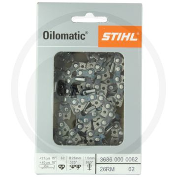 Stihl zaagketting ronde zaagtand .325' 1,6mm 62 schakels 26rm