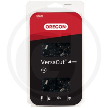 Oregon oregon sägekette twinpack ronde zaagtand - 3/8' lopro 1,3mm 56 aandrijfschakels