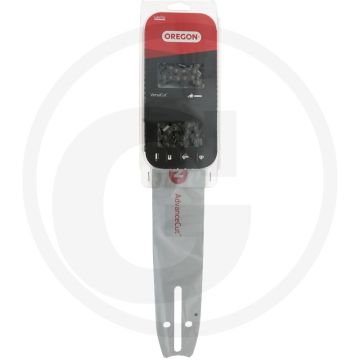 Oregon oregon chaîne de scie + lame de scie 2+1 dents de scie rondes 50cm 3/8" 1,5mm 72 maillons d009 safety drive link