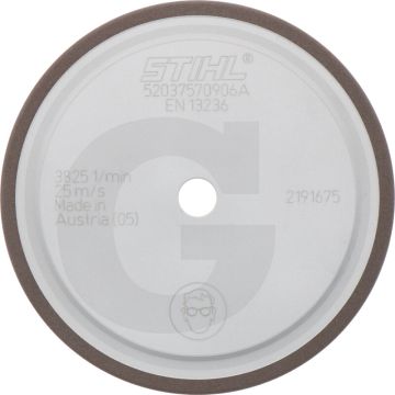 Stihl Diamantschleifscheibe für Kettenschärfer hos und usg - passend für Teilung: 3/8" pd3, .325" rd3 und 3/8" rd3