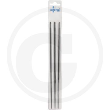 Vallorbe kettingzaagvijl in shopverpakking vpe 3 - Ø 3,6mm, lengte 200mm, ronde vijl, 1/4" steek, 3 stuks