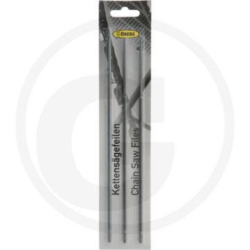 Öberg kettingzaagvijl in shopverpakking vpe 3 - vijl-Ø 4,0mm, lengte 200mm, ronde vijlen