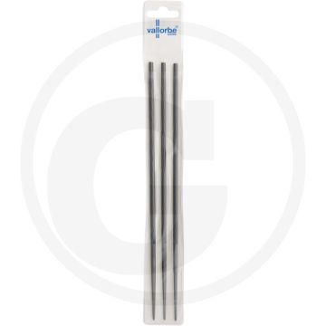 Vallorbe kettingzaagvijl in shopverpakking vpe 3 - Ø 4,5mm, lengte 200mm, ronde vijlen, .325"