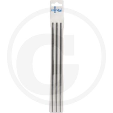 Vallorbe kettingzaagvijl in shopverpakking vpe 3 - Ø 4,8mm, lengte 200mm, ronde vijlen, .325"