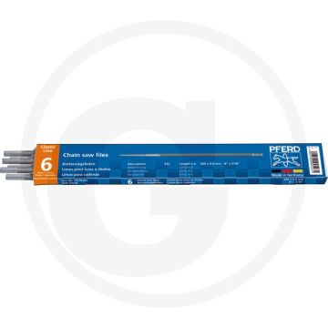 Pferd kettingzaagvijl classic line masterverpakking vpe 6 - ronde vijlen 5,16 mm