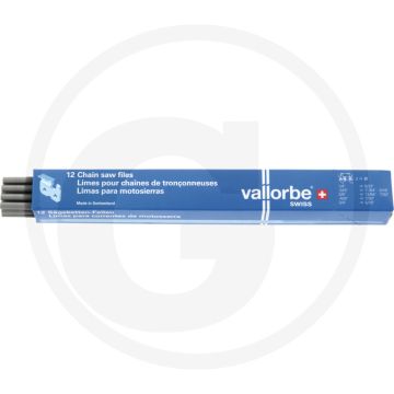 Vallorbe kettingzaagvijl in masterverpakking vpe 12 - ronde vijl, Ø 5,5 mm, lengte 200 mm