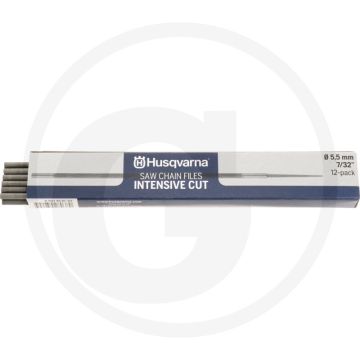 Husqvarna kettingzaagvijlen ronde vijlen Ø: 5,5 mm intensive cut in een masterverpakking vpe 12 - vijl-Ø: 5,5 mm