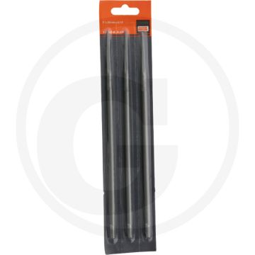 Bahco kettingzaagvijl in shopverpakking vpe 3 - ronde vijl 6,3 mm