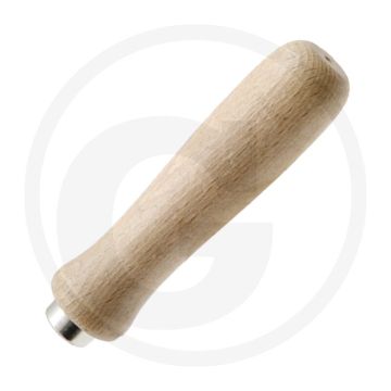 Feilengriff Holz, Weißbuche, für Rund- und Flachfeilen, alle Größen, Grifflänge 160mm.