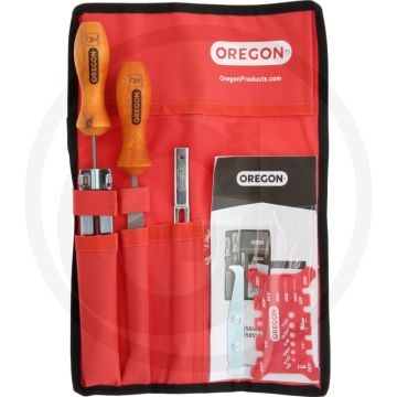 Oregon oregon slijpset met tas - passend voor 1/4" + 3/8" lopro - inclusief diverse accessoires