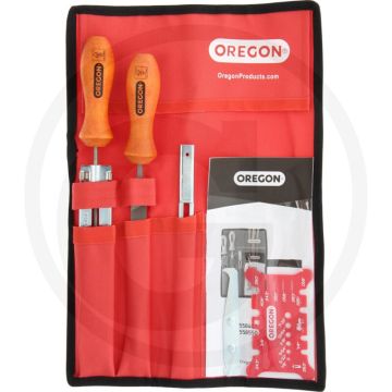 Oregon oregon slijpset met tas - passend voor 3/8" lopro - inclusief diverse accessoires