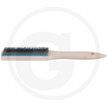Ks tools vijlenborstel 250mm met houten handvat