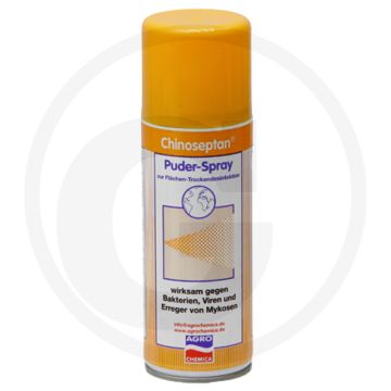 Poederspray chinoseptane - ter bescherming tegen schaafwonden en schuren van de huid
