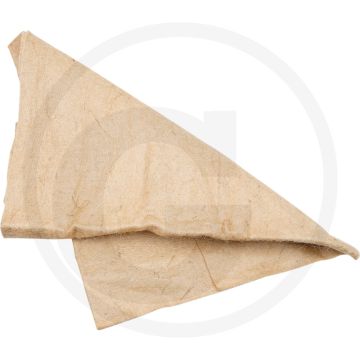 Kraammat - absorberend fleece van hennep - 100x50 cm