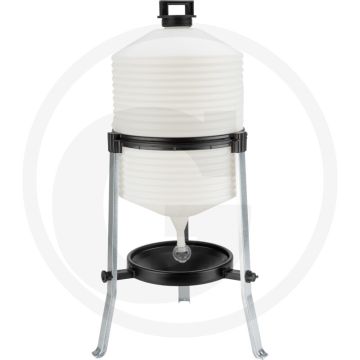 Horizont siphontränke siphon 24l - automatischer wassernachlauf und höhenverstellbarer wasserauslauf