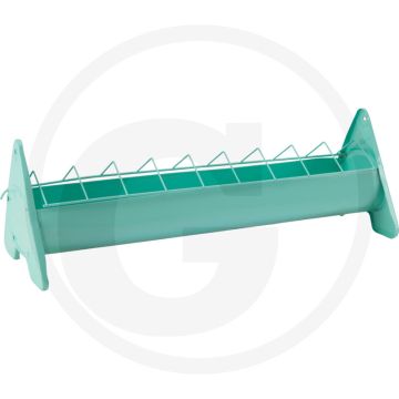 Horizont futtertrog 50 cm x 11 cm, mit gitter - epoxid beschichtet