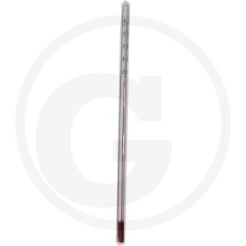 Horizont thermometer gerade - anzeige von 25 °c bis 45 °c