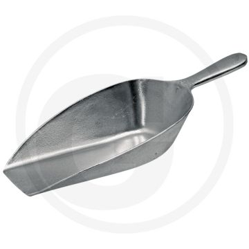 Voerschep - aluminium, zeer stabiele uitvoering, inhoud ca 2000g