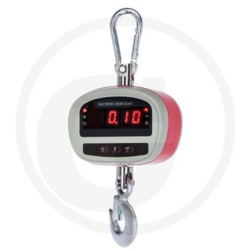 Hängewaage digital - 2 kg bis 300 kg, led display, li-ion akku