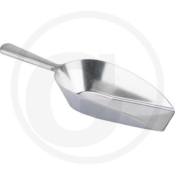 Horizont aluminium-futterschaufel flach, 1 kg - leichtes und widerstandsfähiges futterdosiergerät