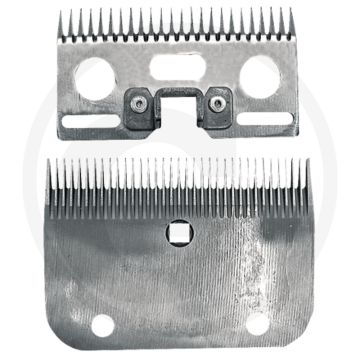 Messenset a2 a2, om paarden en koeienuiers te scheren, snijhoogte: 3 mm, bovenmes: 24 tands, ondermes: 35 tands, passend voor: 58070172