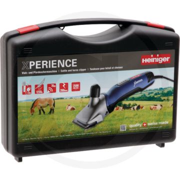 Heiniger scheermachine xperience voor paarden en runderen - krachtige en ergonomische tondeuse met 200 watt motorvermogen