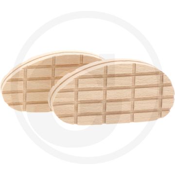 Horizont hoof block 90/95 vpe 2 - semelle en bois pour systèmes de traitement des griffes