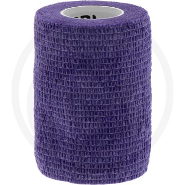Band equilastic paars 7,5x4,5m zeer elastisch & zelfklevend