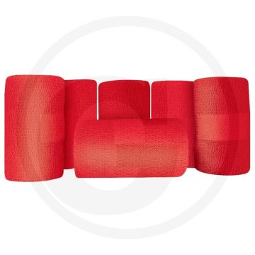 Horizont vpe18 klauenbandage rot 18 bandagen in rot - 10cm x 4m latexbandage