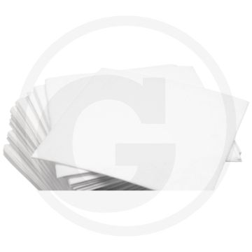 Uierdoek wit 50 stuks 280 x 280 mm herbruikbaar & wasbaar
