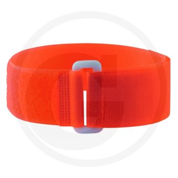 Horizont markeringsband met lus neon oranje - breedte 38mm, lengte 410mm