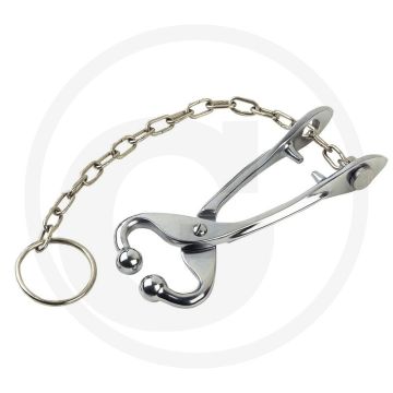 Horizont neusklem met vasthoudketting - zeer robuuste tang