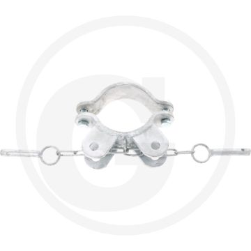 Slangklem verzinkt - uitvoering: 2 houders, diameter: 102mm