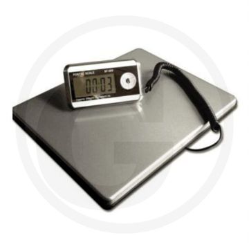 Horizont weegschaal 150 kg - groot lcd-display, tarragewichtfunctie, externe kalibratie