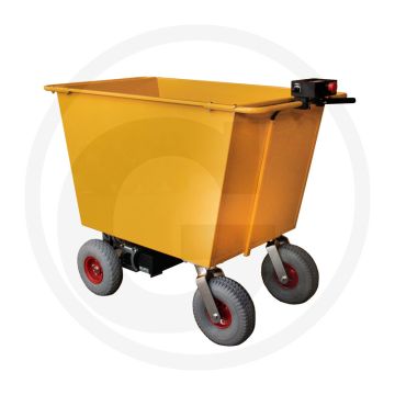 Ravendo aangedreven voerwagen fw 300 terrain elektrisch aangedreven voerwagen met 300 liter laadvermogen