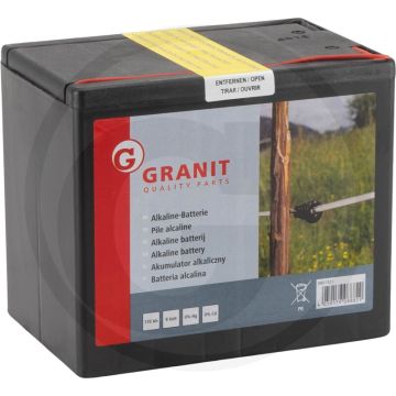 Alkaline batterij 9v/170 ah grote behuizing