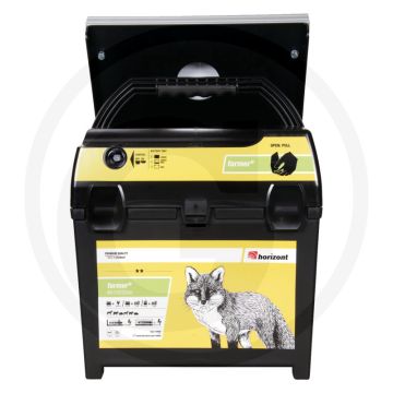Schrikdraadapparaat 230v/12v solar - max. omheininglengte 40km
