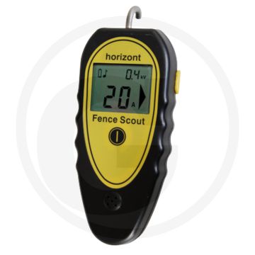 Horizont testapparaat fence-scout ii - digitale voltmeter met ingebouwde amperemeter