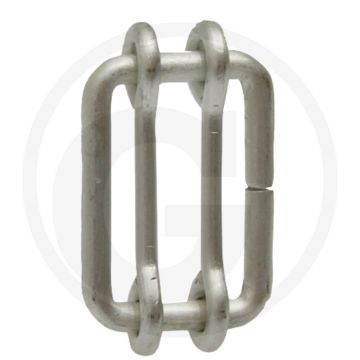 Horizont verbinder van aluminium voor lint tot 20 mm