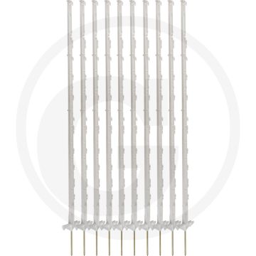Horizont afrasteringspaal, kunststof ranger - hoogwaardig polypropyleen, 138 cm